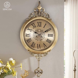 ĐỒ NGHỆ THUẬT, Decor Trang Trí Đồng Hồ Treo Tường, Đồng Hồ Trang Trí Decor Bắc Âu Vương Miện
