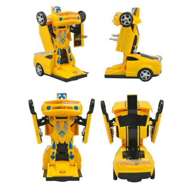 Xe robot biến hình  DÙNG PIN : CÓ ĐÈN NHẠC