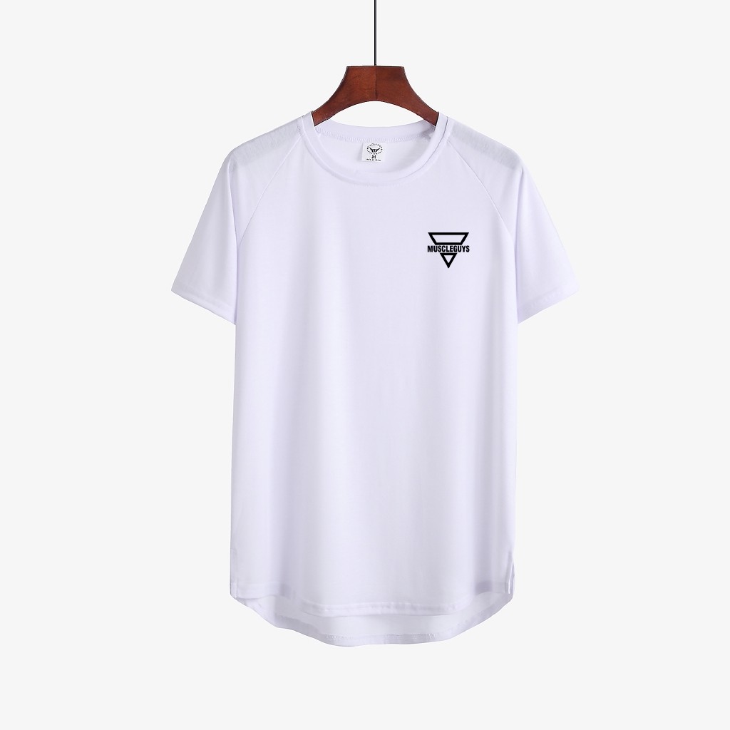 Áo Thun Nam Tay Ngắn Cổ Tròn Thoáng Hơi Thời Trang