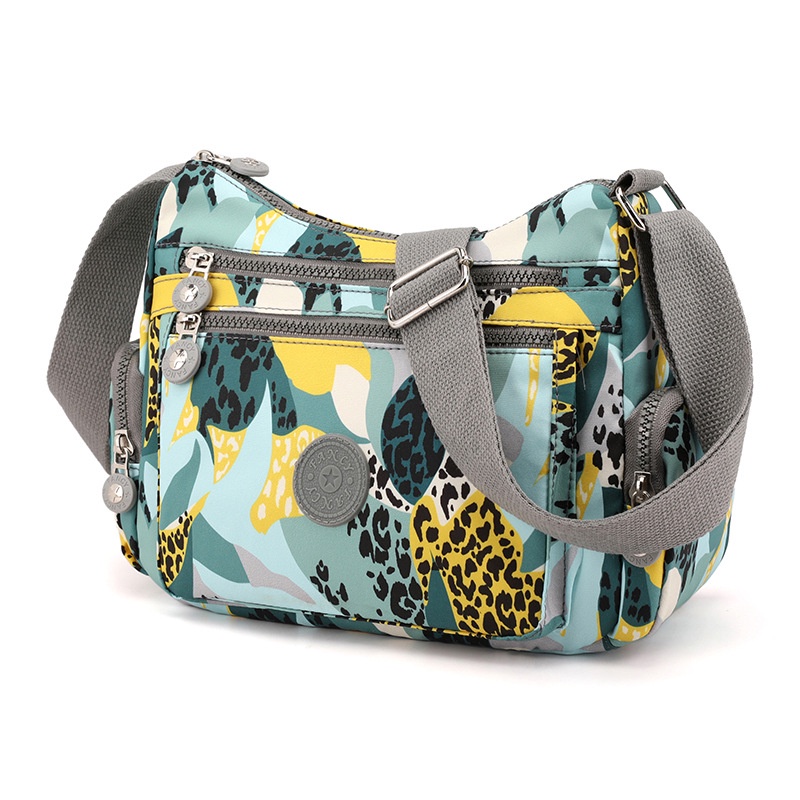 Ba Lô Vải Oxford Siêu Nhẹ Nhiều Ngăn In Họa Tiết Thời Trang