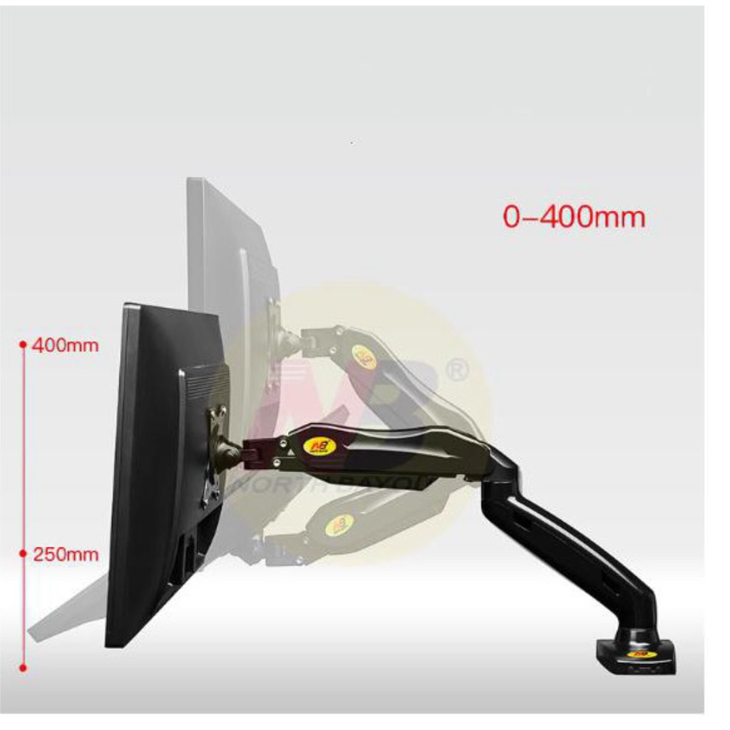 Giá treo màn hình máy tính nhập khẩu 1 tay North Bayou cho màn hình 17-27inch  | BigBuy360 - bigbuy360.vn