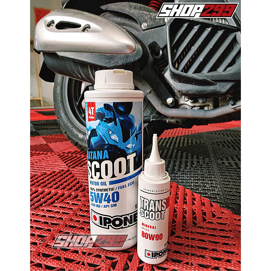 Nhớt Xe Tay Ga Cao Cấp Ipone Katana Scoot 5W40