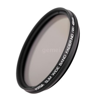 Kính lọc fotga 49mm cho ND2 đến ND400 Fotga 49mm Slim Fader Variable ND Filter Adjustable Neutral Density ND2 to ND400