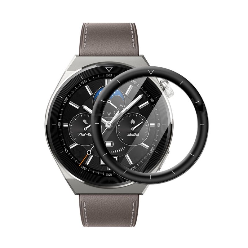 Huawei GT3 46mm - Miếng dán cường lực 3D chống trầy màn hình dành cho Huawei GT3 46mm