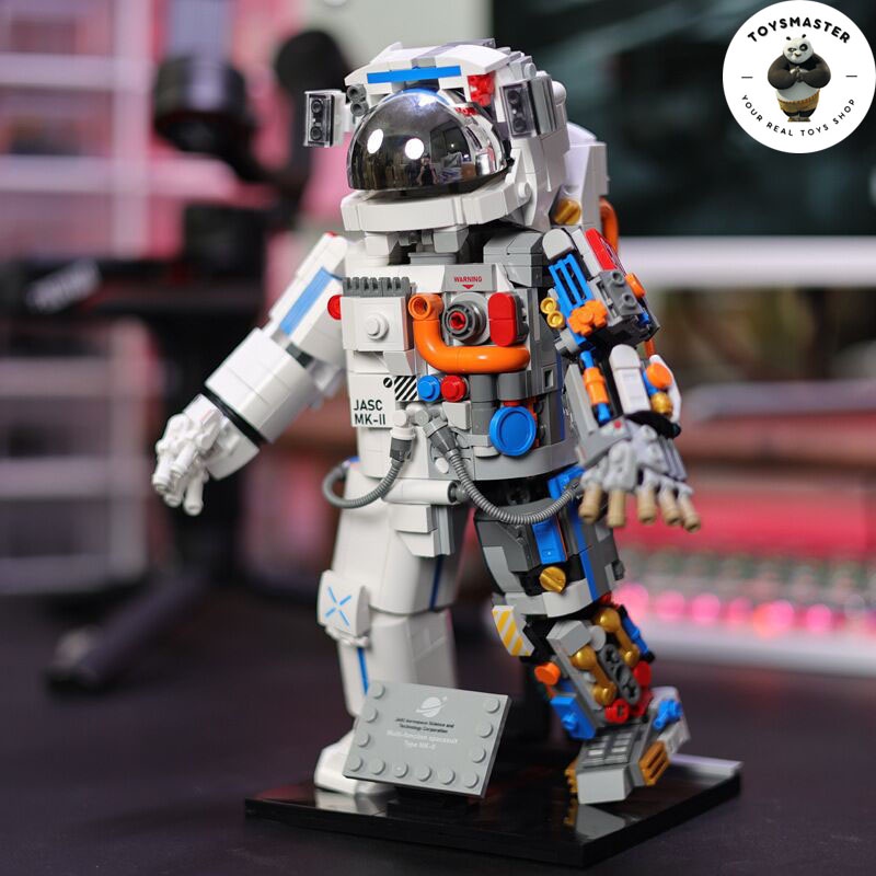 Đồ Chơi Lắp Ráp Xếp Hình Mô Hình Phi Hành Gia Astronault Astro Boy Jaki Cao 25cm No.9106 800+ Mảnh Ghép