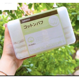 Bông tẩy trang MiNiso 475 Miếng