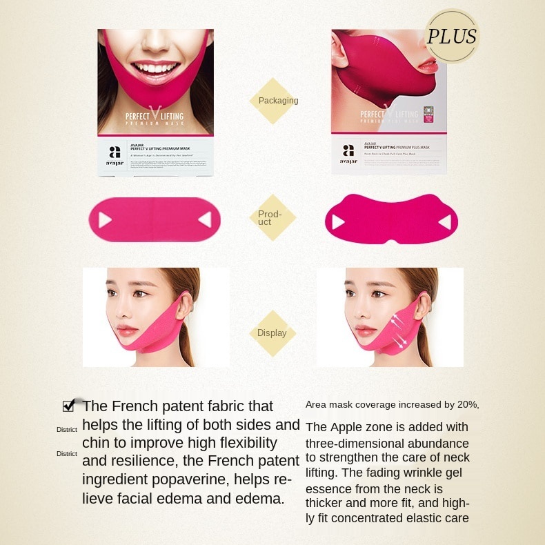 Set 5 Mặt Nạ Nâng Cơ Mặt Tạo Cằm Chữ V Thon Gọn