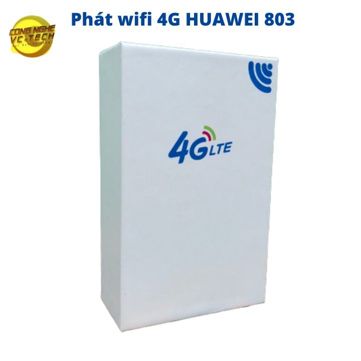 [Mã 11ELSALE hoàn 7% đơn 300K] Bộ Phát Wifi 4G LTE/ 3G Huawei RS803 (150Mbps) - Hàng chính hãng-Bảo hành đổi mới 100%