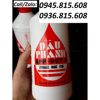 Dầu phanh ( dầu thắng) APP-DOT3 chai 1lit
