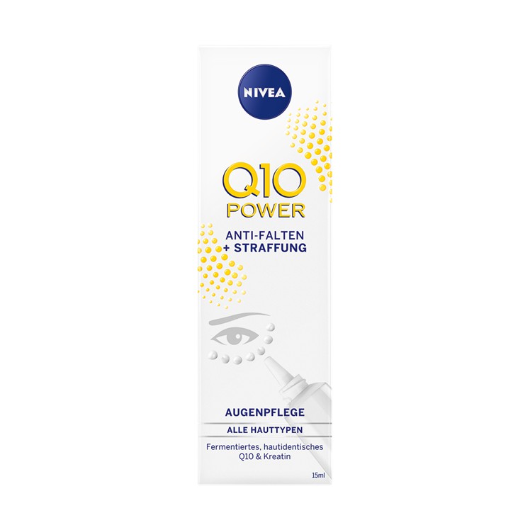 Kem dưỡng mắt Nivea Q10 Power Anti Falten Straffung Augenpflege [Hàng Đức]