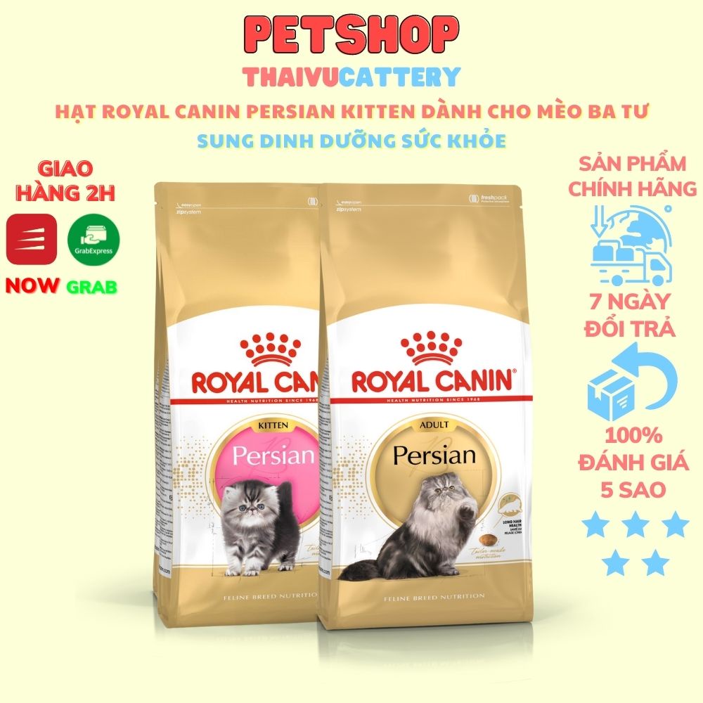 Thức ăn cho mèo Ba Tư Royal Canin Persian nuôi dưỡng lông ,xử lí búi lông ,cân bằng dinh dưỡng
