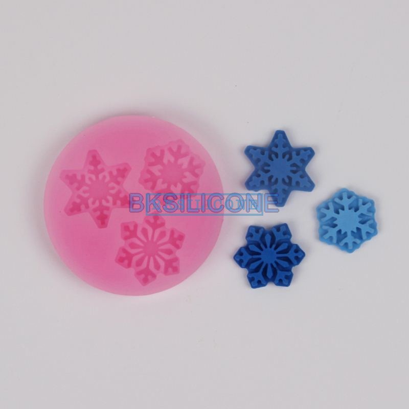 Khuôn rau câu Silicon 4D Bông tuyết MãB0JH7M