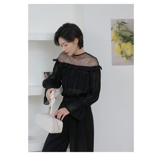 Áo tay bèo cách điệu