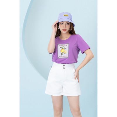 Quần sooc nữ NS09 cạp 2 cúc Loza 3 màu LQ302002