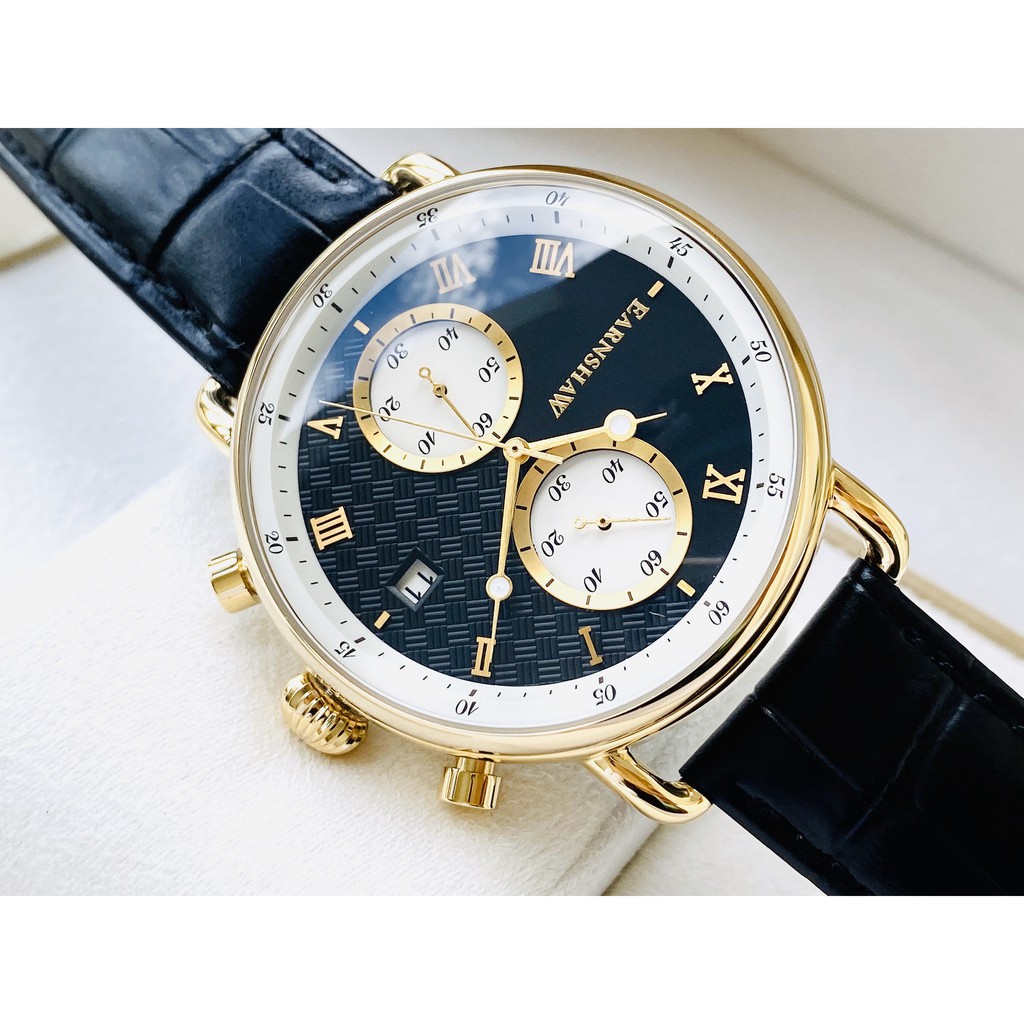 [INBOX TRẢ GIÁ] Đồng hồ Nam chính hãng Thomas Earnshaw Chronograph ES-8090-03