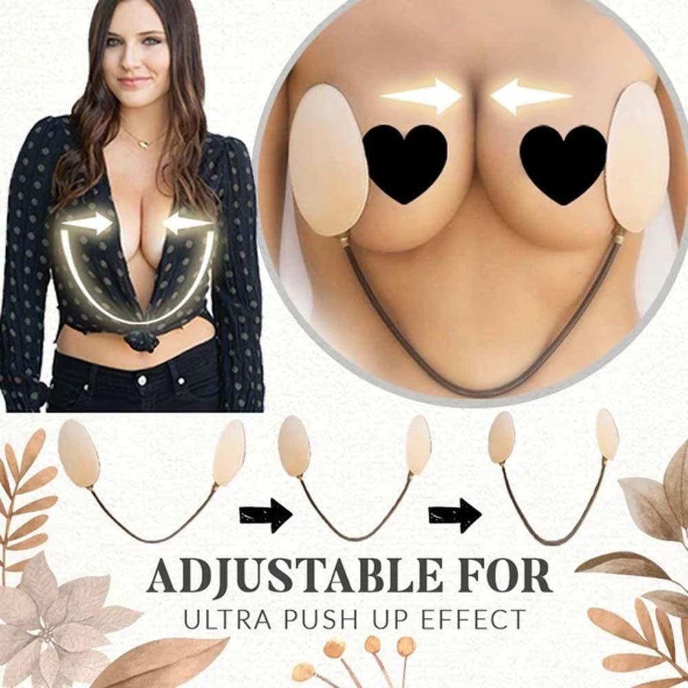 Áo Ngực Silicone Không Dây Nâng Ngực Tàng Hình Cho Nữ