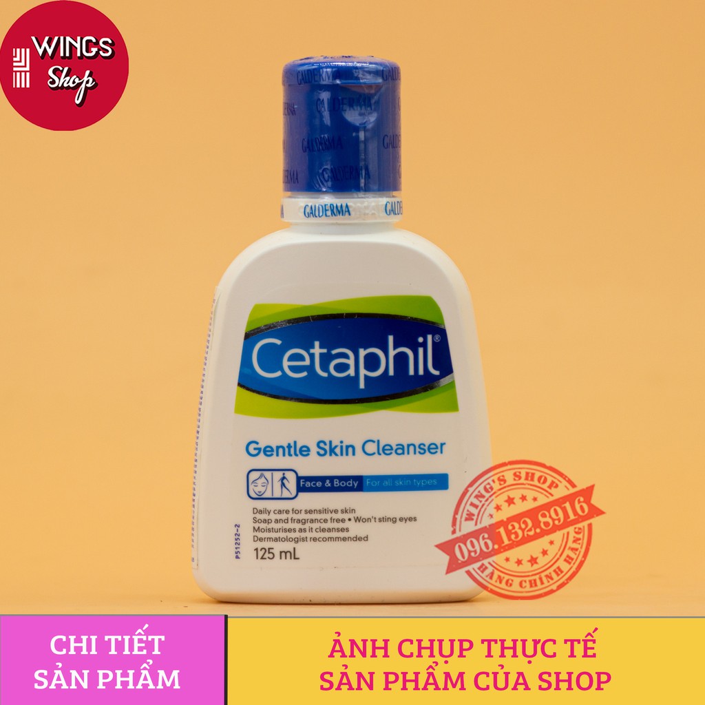 Sữa Rửa Mặt Cetaphil Gentle Skin Cleanser | Làm Sạch Dịu Nhẹ cho Da Nhạy Cảm | Hàng Chính Hãng