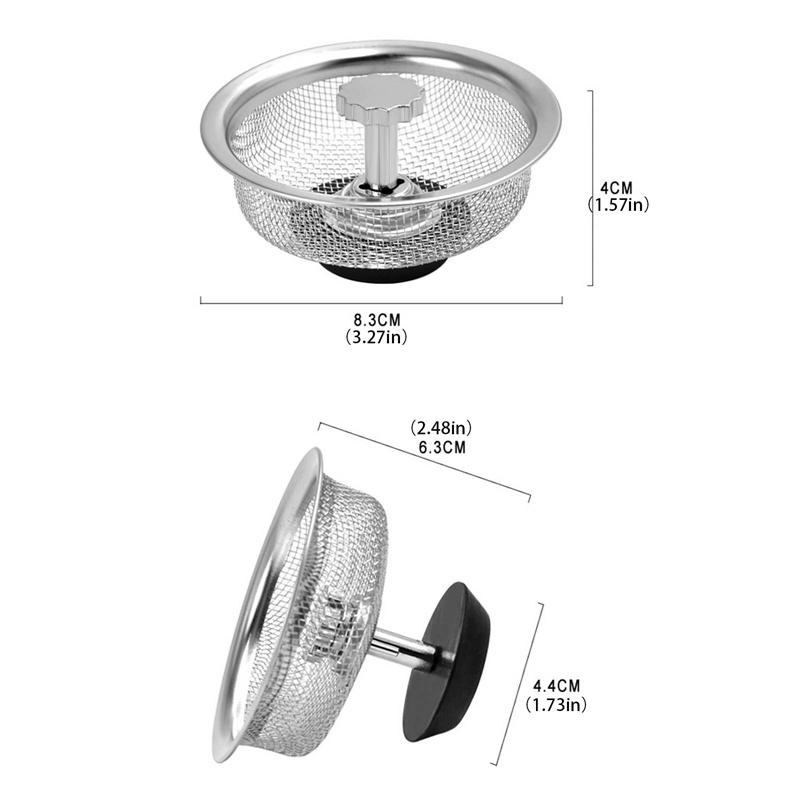 Lưới Lọc Rác Bồn Rửa Chén Bằng Thép Không Gỉ