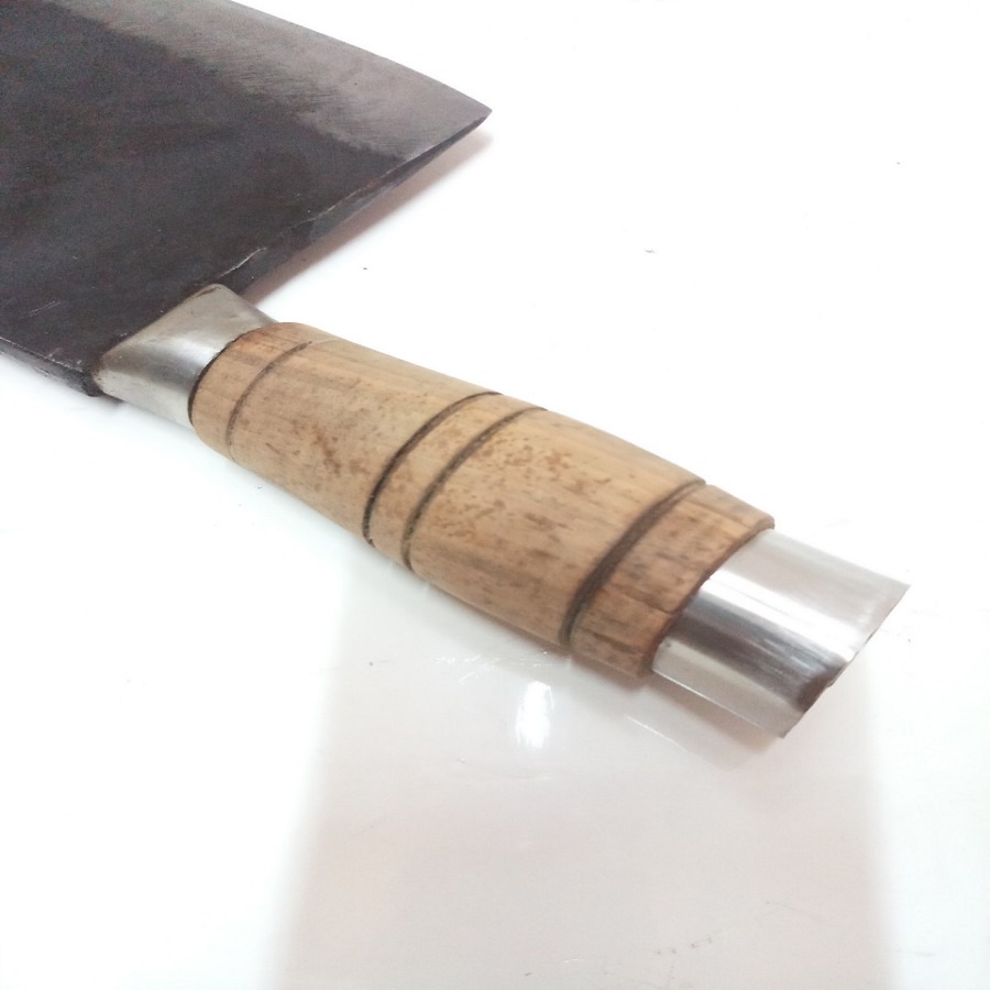 DAO NHÍP XE BẦU 1KG CHẶT XƯƠNG CÁN GỖ;TẶNG KÈM 1 CỤ ĐÁ MÀI DAO.