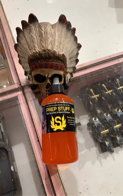 Gel in hình Stencil 250ml mầu cam