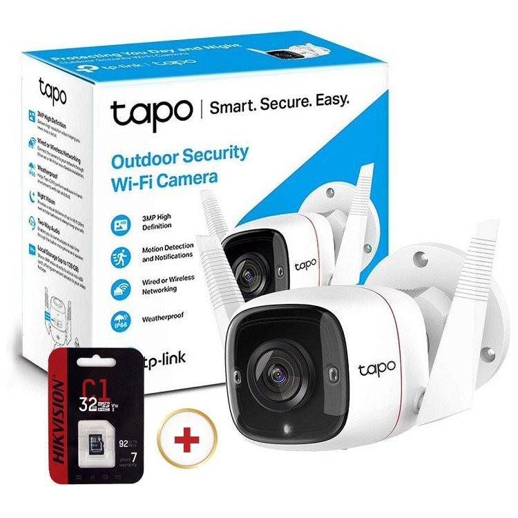 Camera IP Wifi TP-Link Tapo C310 3MP Ngoài trời ( Hàng Chính Hãng) | BigBuy360 - bigbuy360.vn