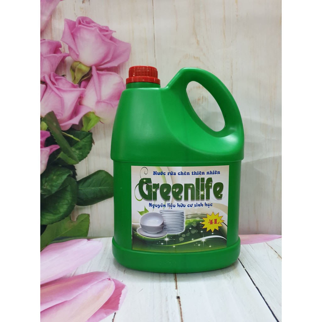 Nước rửa chén sinh học Greenlife