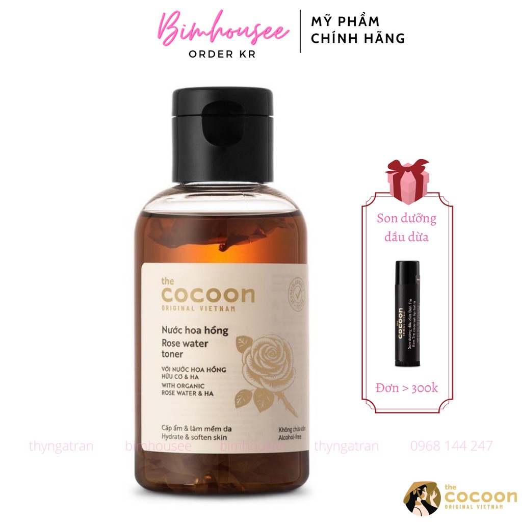 Nước hoa hồng Cocoon 140ml