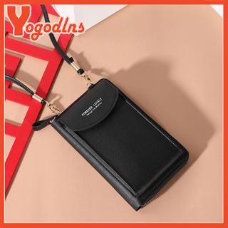 Yogodlns Mới Về Đeo Vai Túi Dành Cho Nữ Da PU Mini Túi Xách Điện Thoại Ví