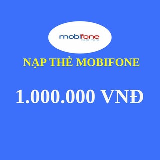 Thẻ nạp Mobi 1.000.000
