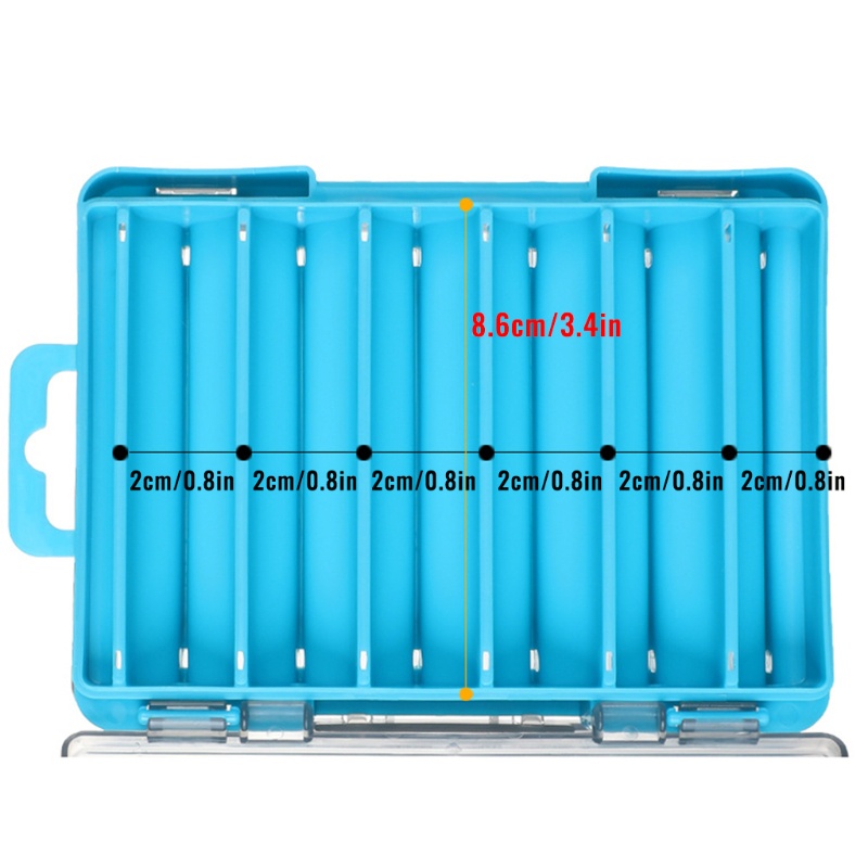 Hộp Đựng Mồi Câu Cá Chống Nước Có Giá Đỡ Tiện Dụng