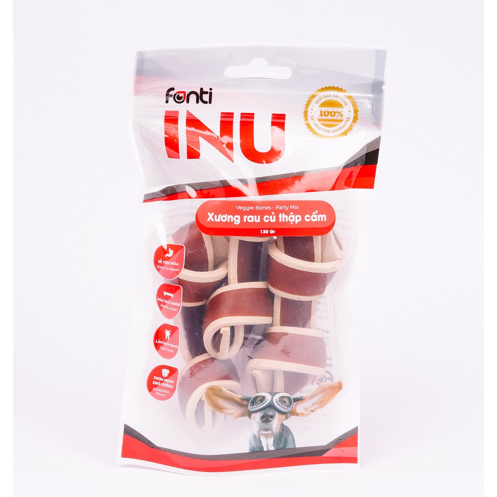 Xương gặm cho chó Inu Fonti các loại