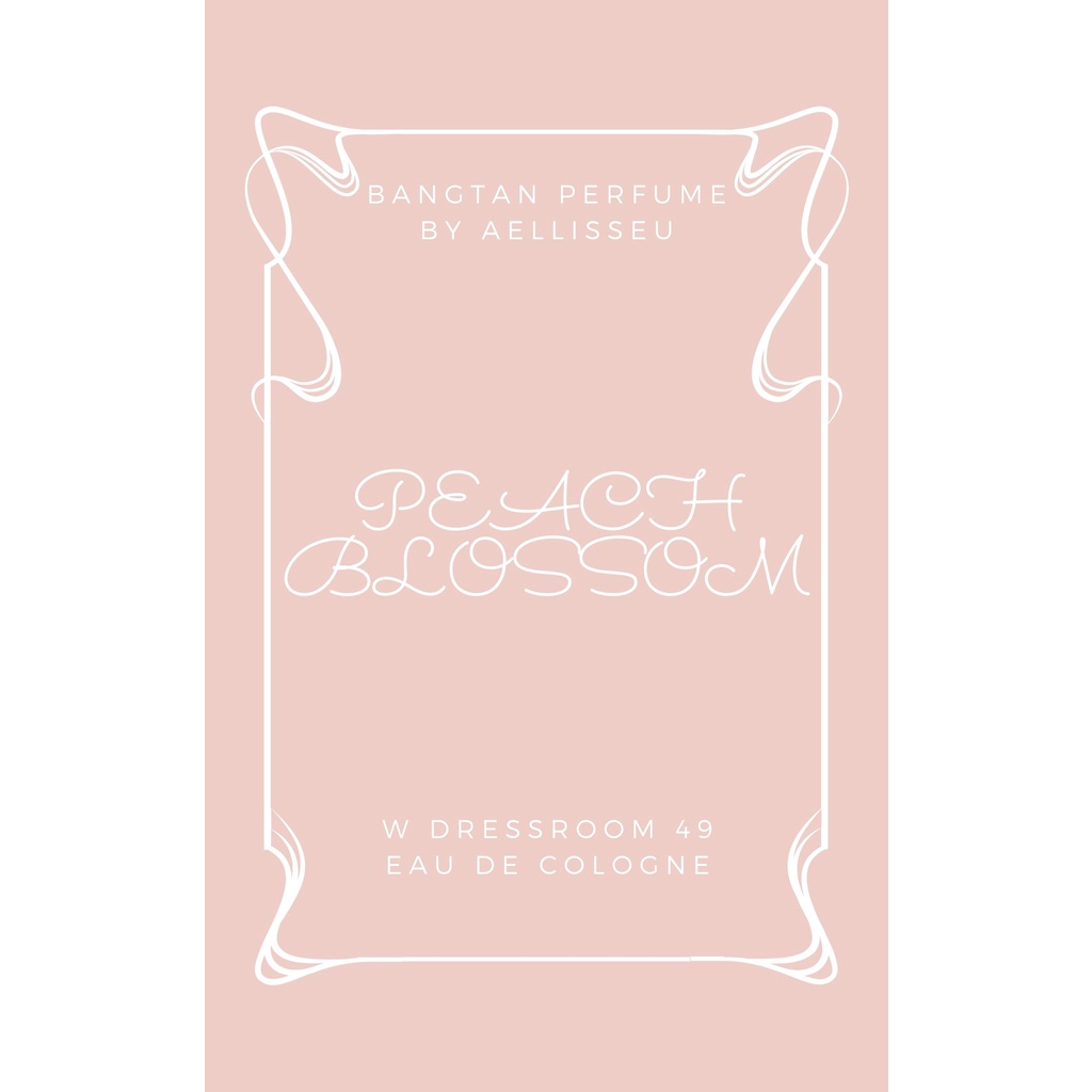 Chiết W Dressroom Peach Blossom 49 – Xịt thơm Cheap Moment SCoups/Seventeen và Minhyun/NUEST