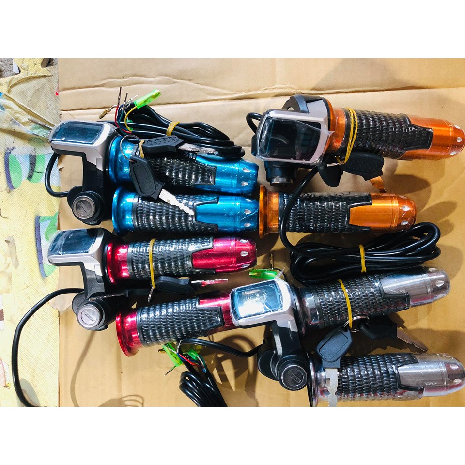 Tay ga báo Pin 48V có Khóa