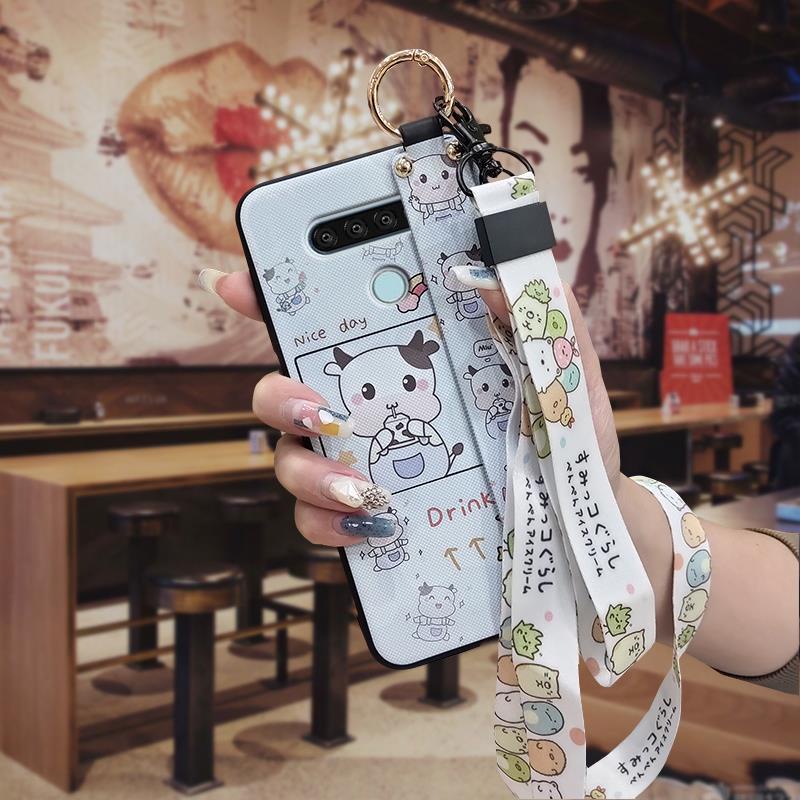 Ốp Điện Thoại Chống Sốc Chống Va Đập Phong Cách Đường Phố Dễ Thương Cho LG Q51 Phone Case 2021