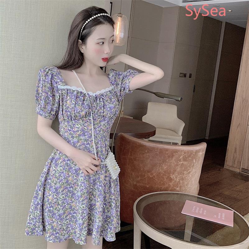 Đầm Dạ Hội Nữ In Hoa Phong Cách Retro | BigBuy360 - bigbuy360.vn