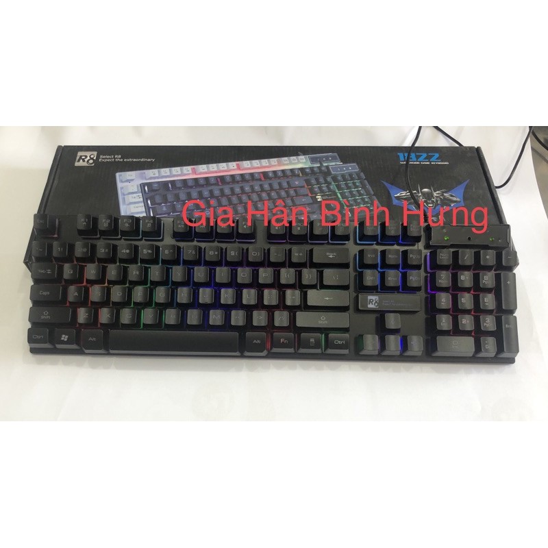 Bàn phím chuyên game có led 7 màu R8-1822