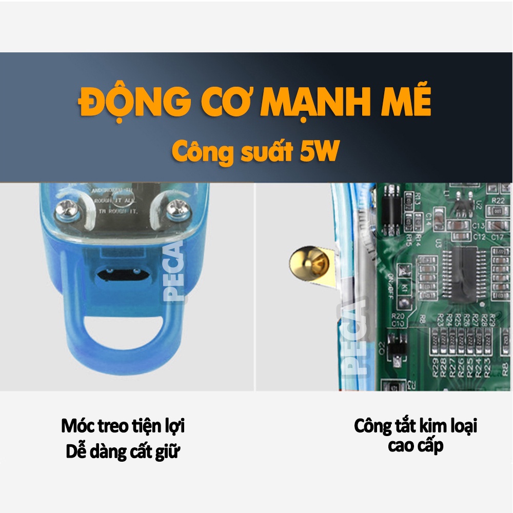 Tông đơ cắt tóc chuyên nghiệp KEMEI KM-2709PG màn hình LCD hiển thị thông minh pin trâu 3h sạc nhanh- Chính hãng