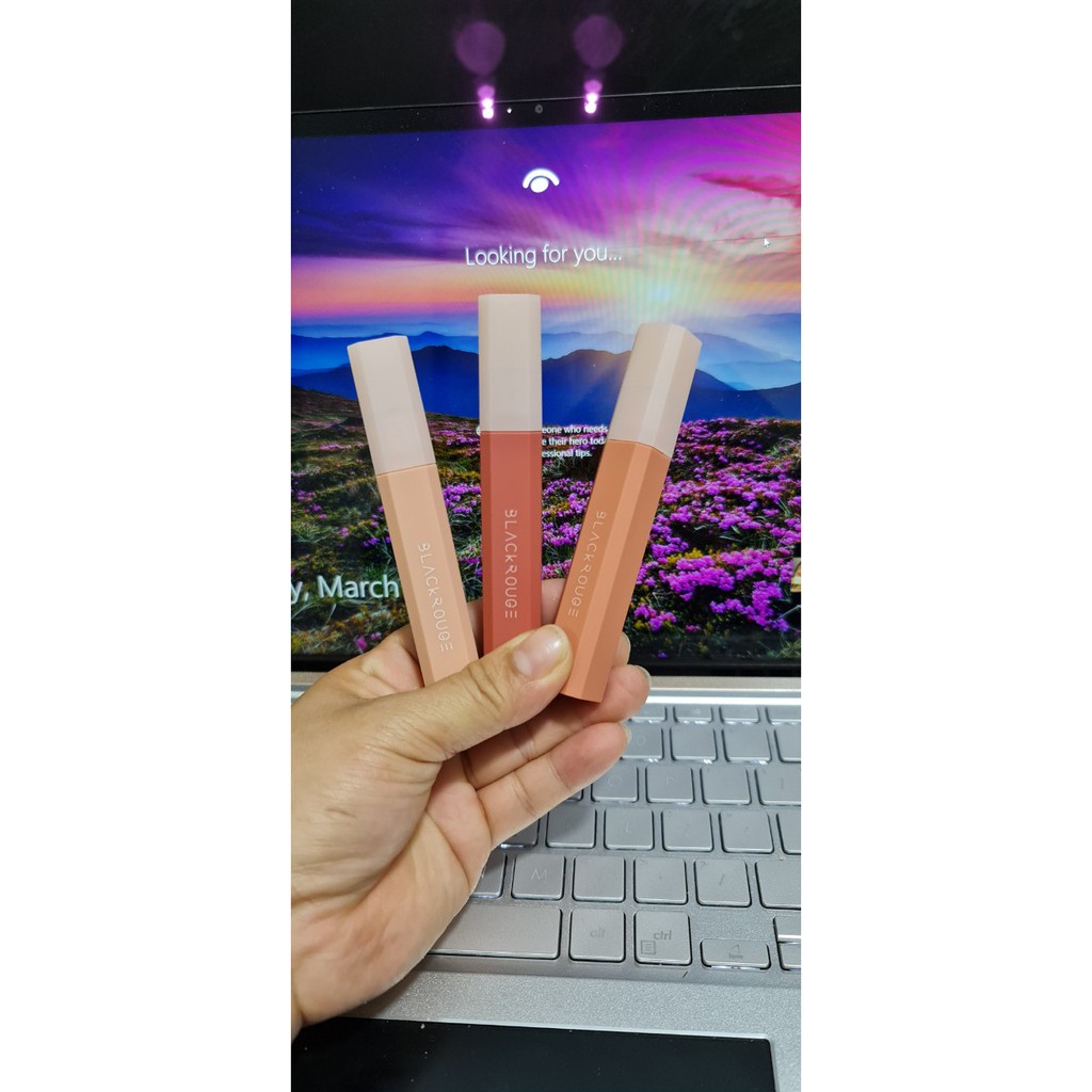 Son Kem Lì Mịn Mượt Nhẹ Môi Black Rouge Half & Half Water Velvet 2021 | BigBuy360 - bigbuy360.vn