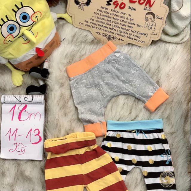 Quần legging cho be trai&gái size 03m_24m.shop mới về nhiù mẫu mới cho các mon chọn nhé.