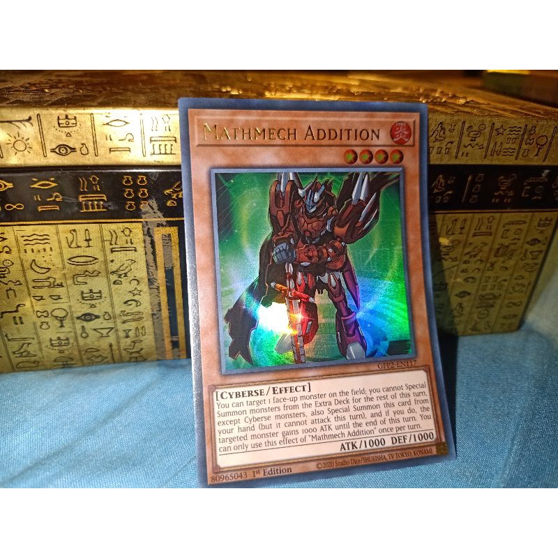 Thẻ bài: Mathmech Addition - GFP2-EN117 - Ultra Rare 1st Edition