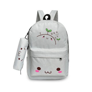 [Freeship 99k Toàn Quốc][HOT HOT] Bộ 2 món balo vải canvas cao cấp