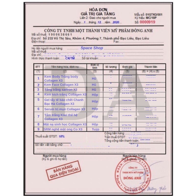 Kem Dưỡng Trắng Da Body Collagen x3 Luxury hộp 250g chính hãng Đông Anh