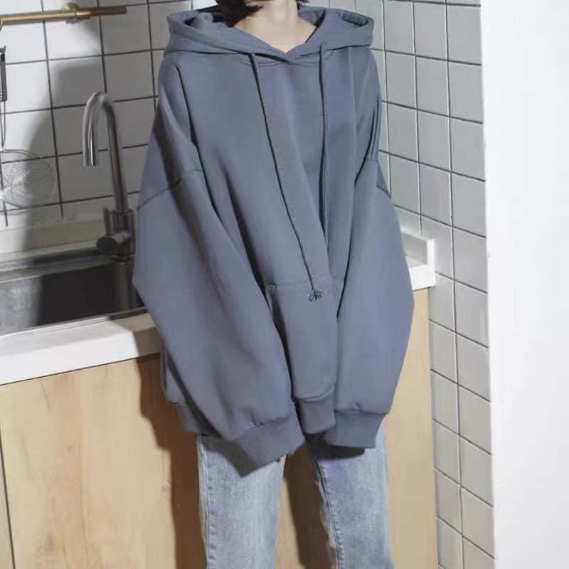 [ FULL SIZE + ẢNH THẬT ] Áo Hoodie nỉ ngoại TRƠN BASIC Unisex | WebRaoVat - webraovat.net.vn