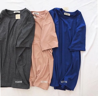 ÁO PHÔNG UNISEX TRƠN BASIC ĐỦ MÀU
