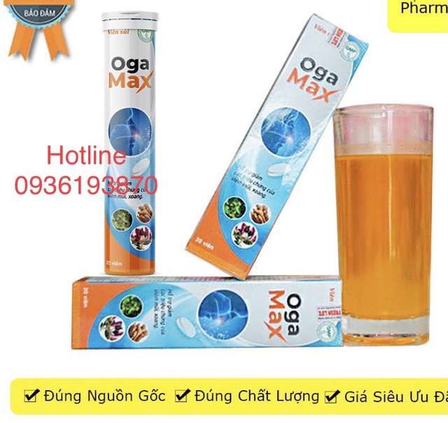 [Mã 66FMCGSALE hoàn 8% xu đơn 500K] VIÊN SỦI OGA MAX | BigBuy360 - bigbuy360.vn