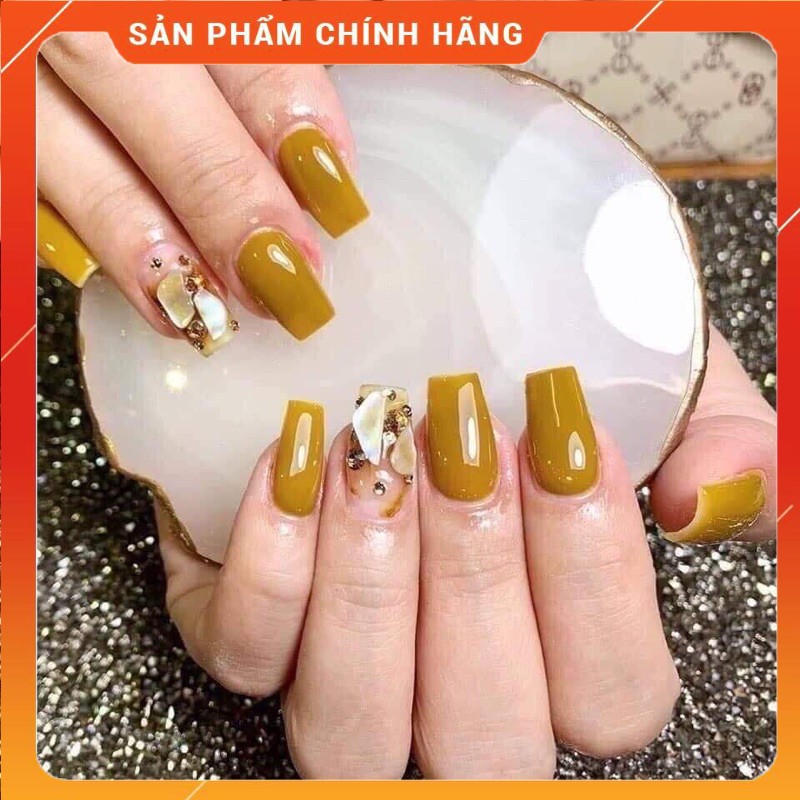 Sơn gel Nhật màu cỏ úa Thiên Di Nail