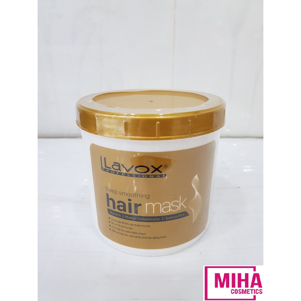 Hấp Dầu Siêu Mềm Mượt Lavox Deep Smoothing Hair Mask 1000ml