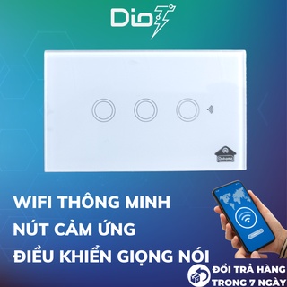Công tắc wifi cảm ứng nút chạm thông minh Tuya Smartlife Onhomz công suất tối đa 900w 1,2,3,4 gang