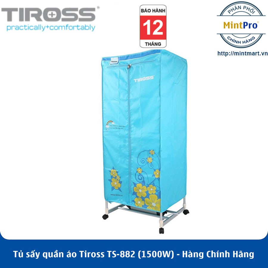 Tủ sấy quần áo Tiross TS-882 (1500W) - Hàng Chính Hãng