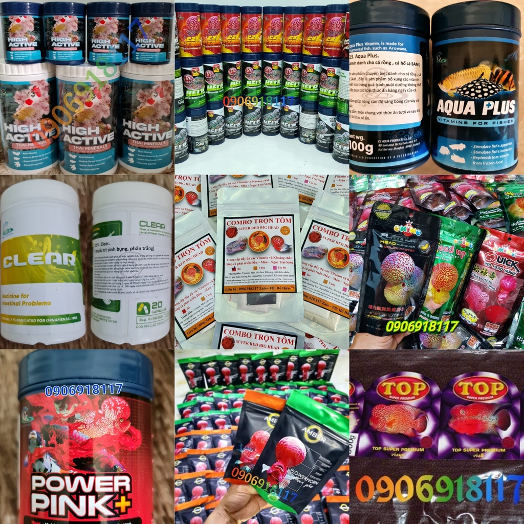 Thức Ăn Cá La Hán, Cám Viên JBL Đức Lên Đầu,Màu,Châu Hộp 400gr. Hàng Đức